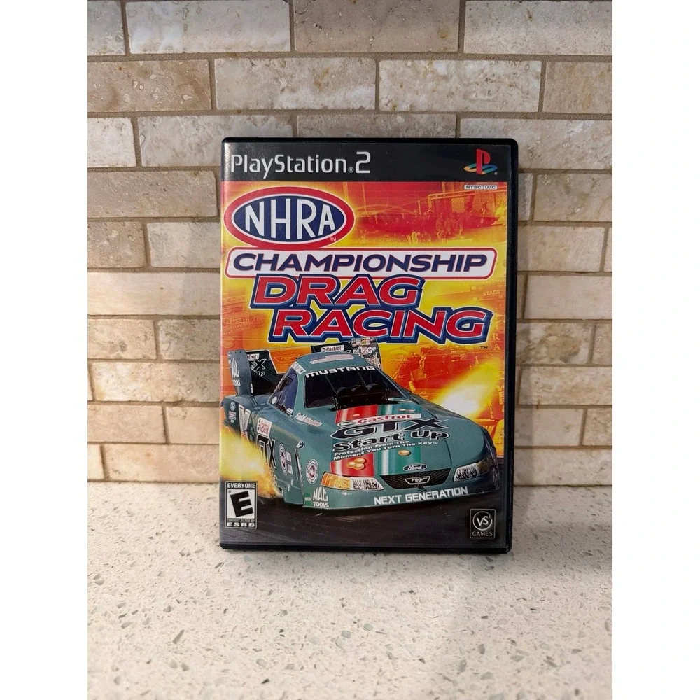 NHRA Championship Drag Racing‎ PS2 Video Game